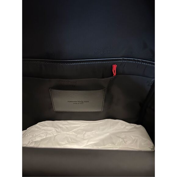 NWT Alexander McQueen Men's Metropolitan Graffiti Logo Backpack $1250 - Picture 7 of 8